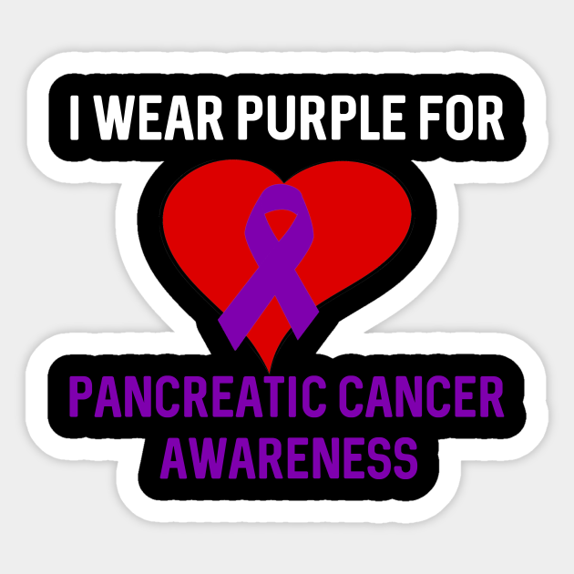 Pancreatic Cancer Awareness Pancreatic Cancer Awareness Month Sticker Teepublic 6198